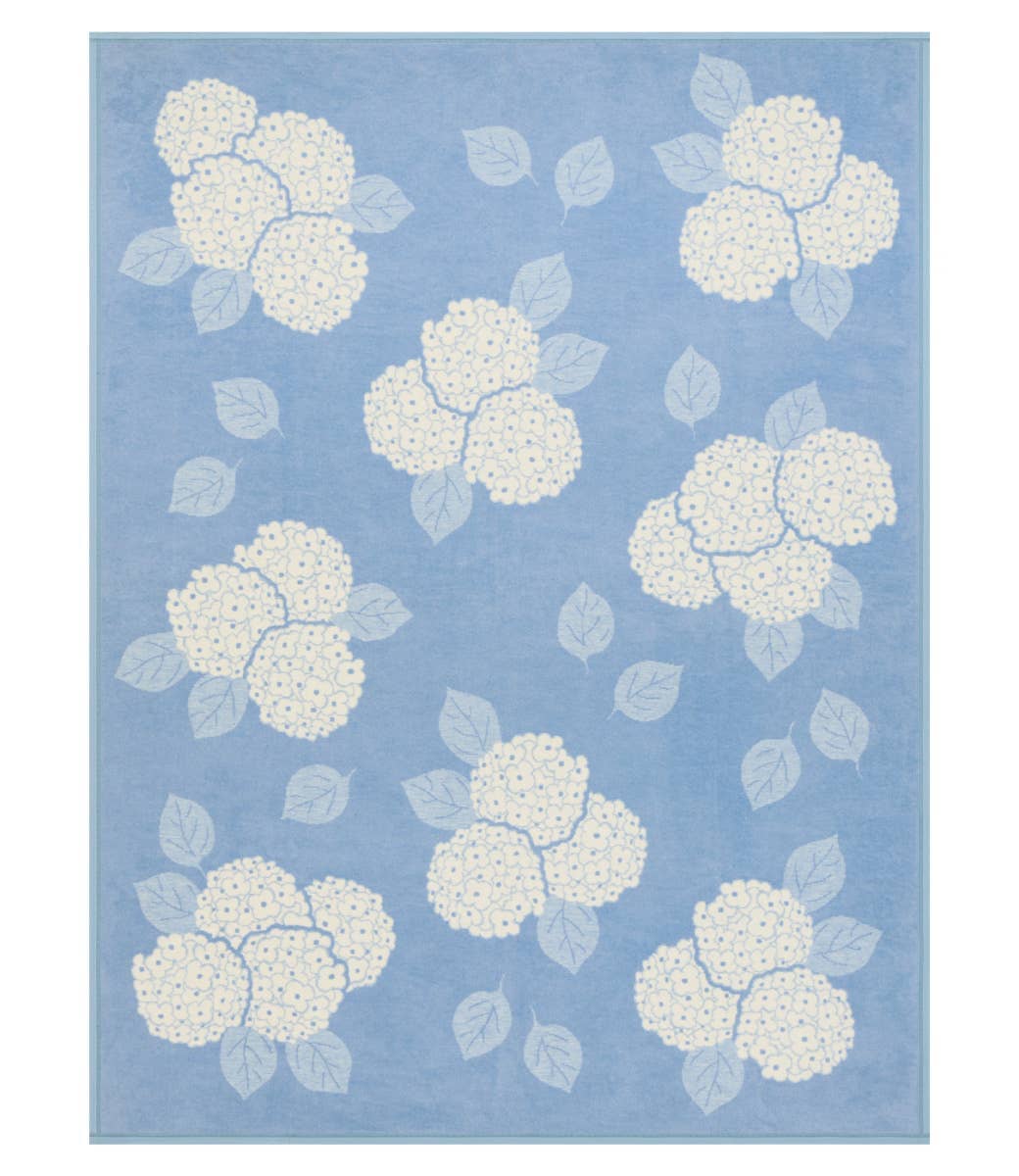 Hydrangeas Bluebell Blanket Blanket ChappyWrap 