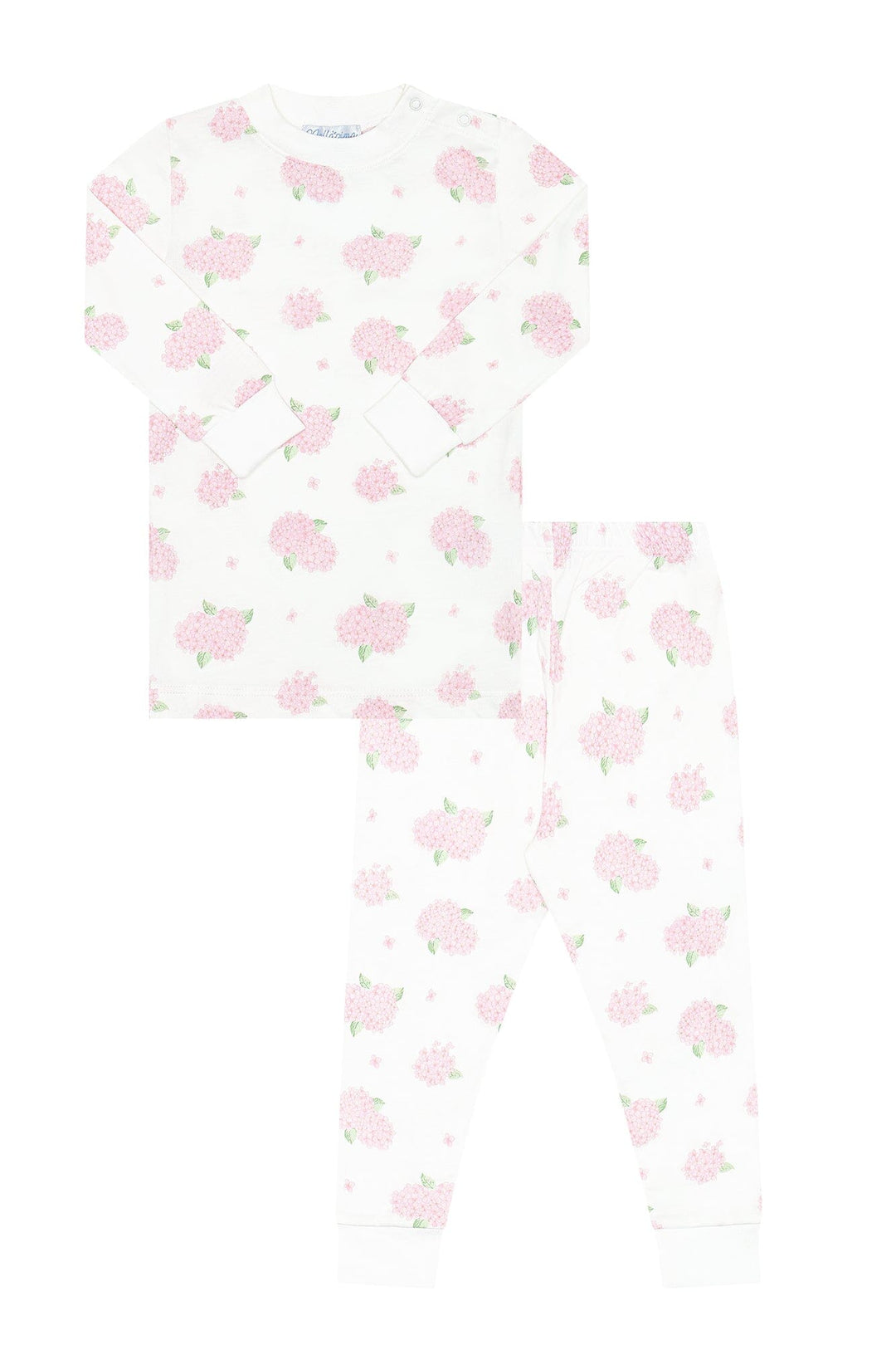 Hydrangeas Pajamas Girl Pajamas Nella Pima 