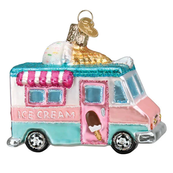 Ice Cream Truck Ornament Christmas Ornament Old World Christmas 