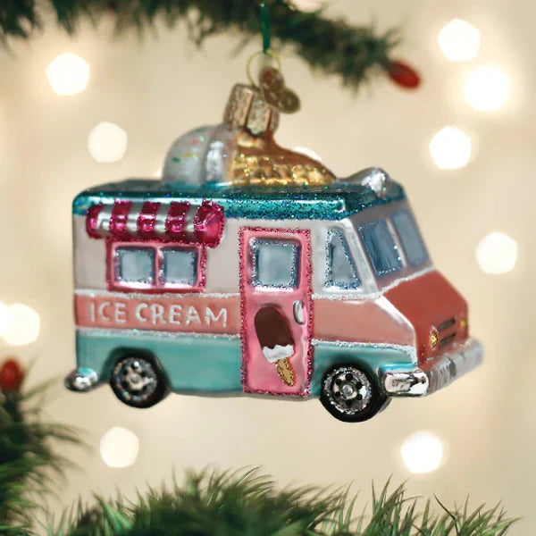 Ice Cream Truck Ornament Christmas Ornament Old World Christmas 