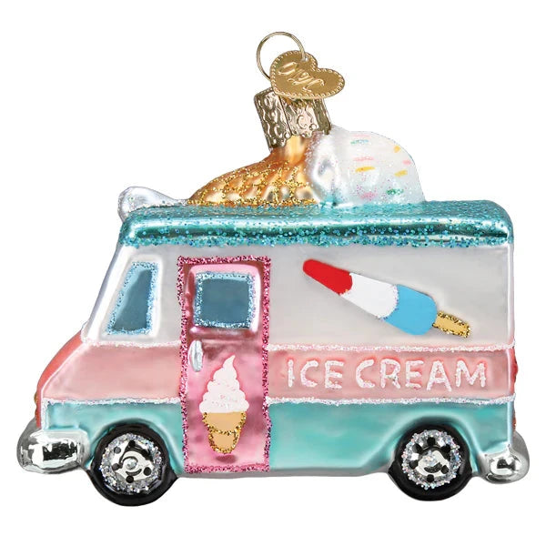 Ice Cream Truck Ornament Christmas Ornament Old World Christmas 