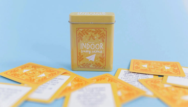 Indoor Busy Ideas Cards Activity Toy Pippi Post 