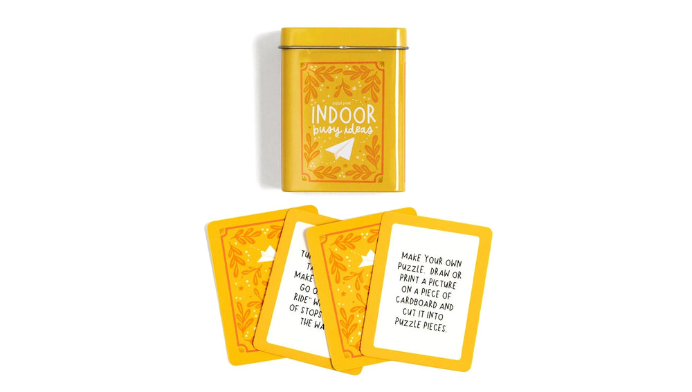 Indoor Busy Ideas Cards Activity Toy Pippi Post 
