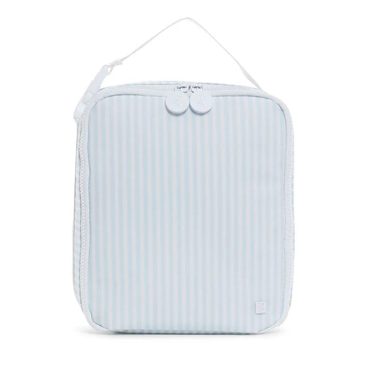 Insulated Lunch Box Lunch Boxes TRVL Design Pimlico Stripe- Blue 