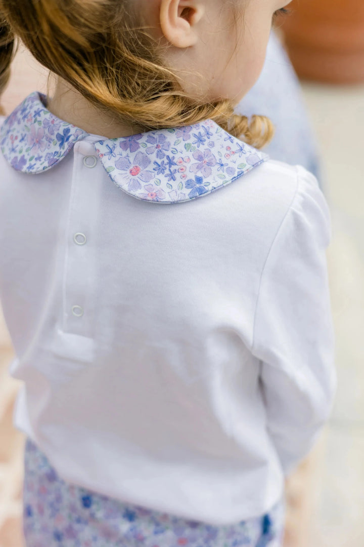 Iris Garden Collar Shirt Girl Shirt Proper Peony 
