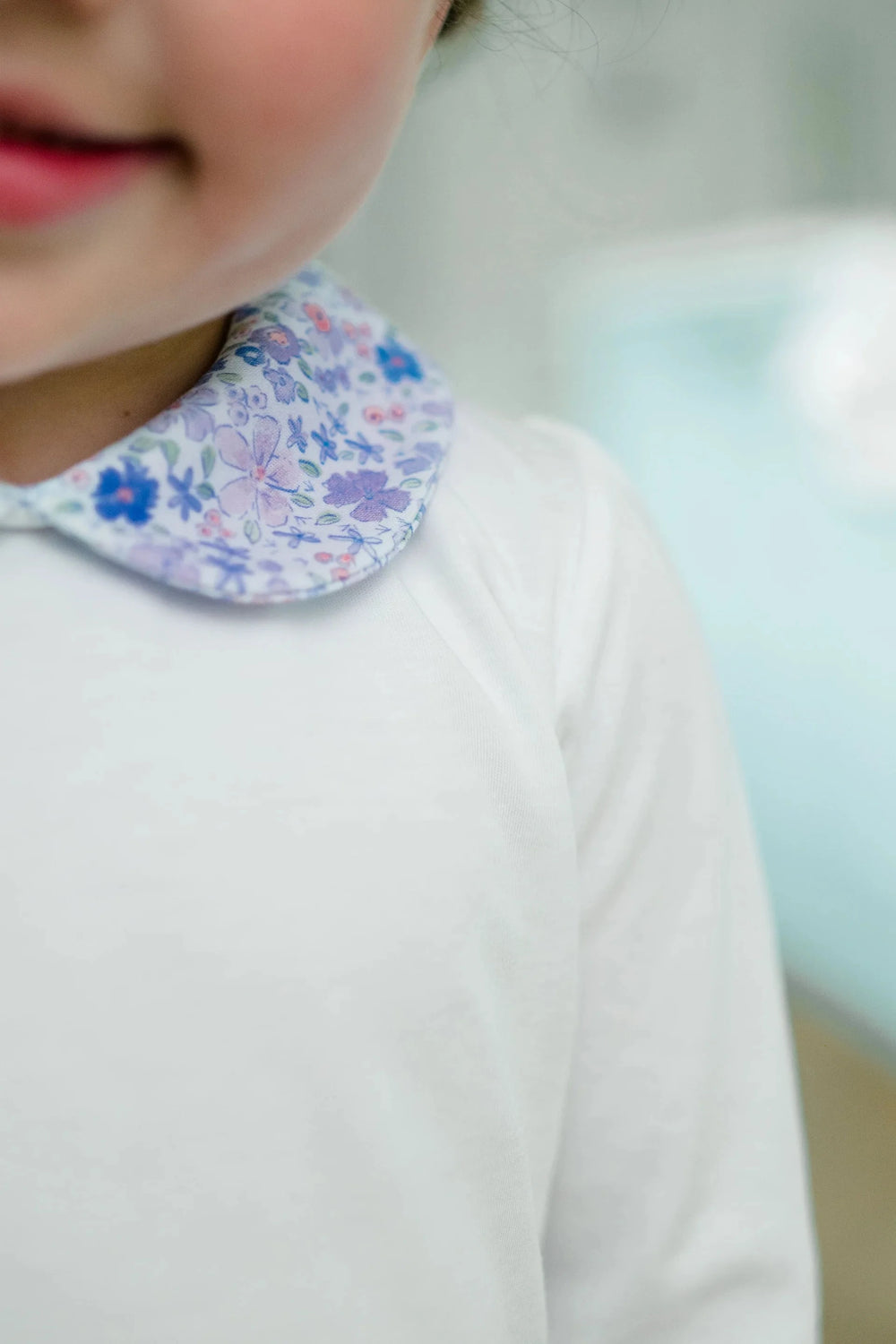 Iris Garden Collar Shirt Girl Shirt Proper Peony 