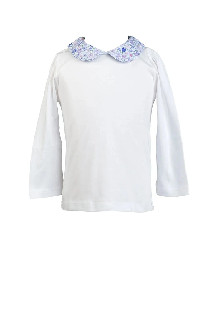 Iris Garden Collar Shirt Girl Shirt Proper Peony 