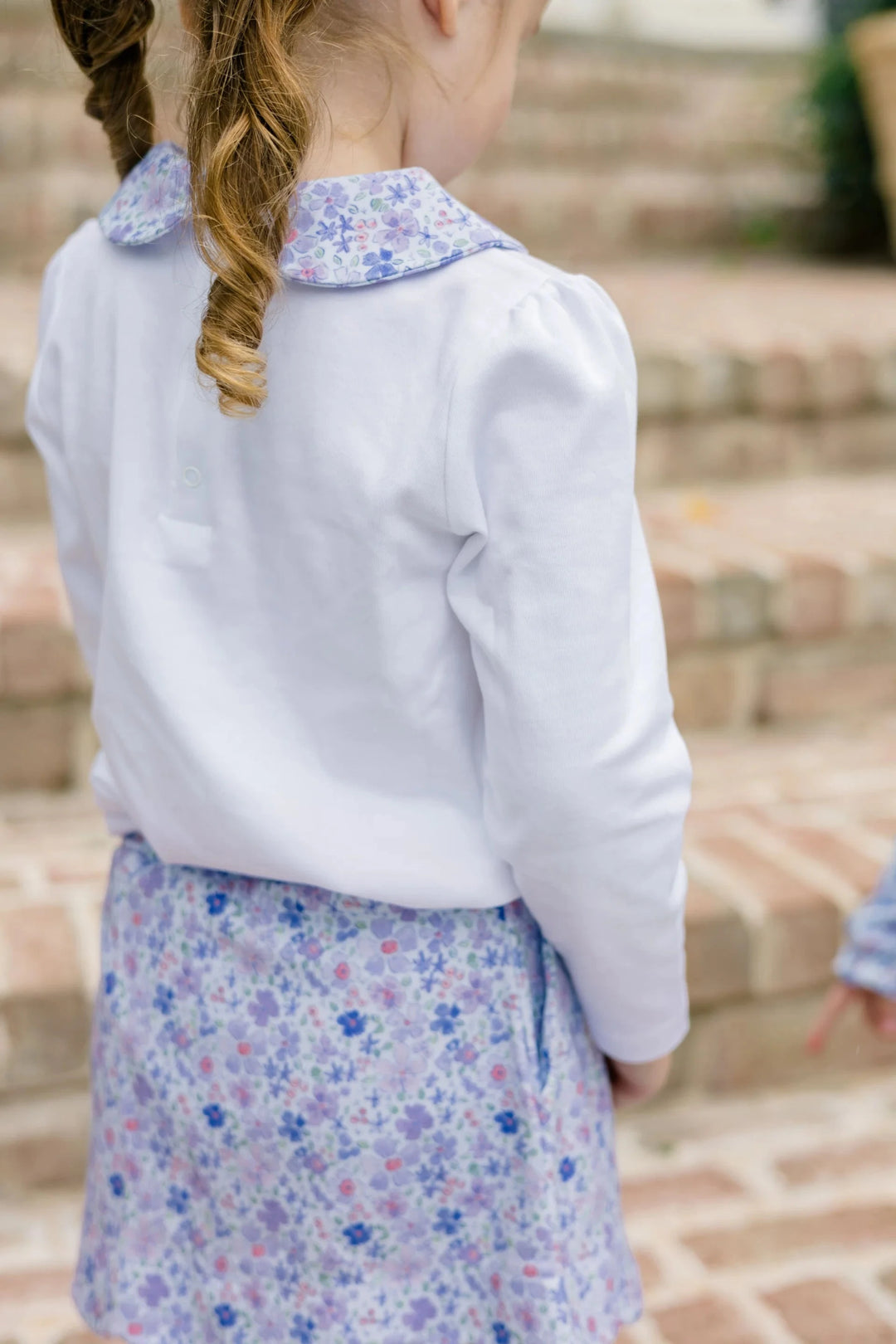 Iris Garden Scallop Skort Girl Skirt Proper Peony 