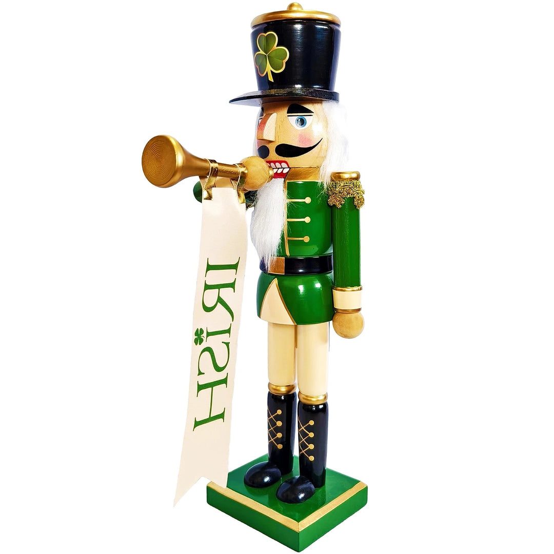 Irish Bugler Nutcracker Christmas Decor Santa's Workshop 