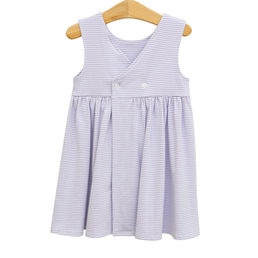 Isabella Dress - Lavender Girl Dress Trotter Street Kids 