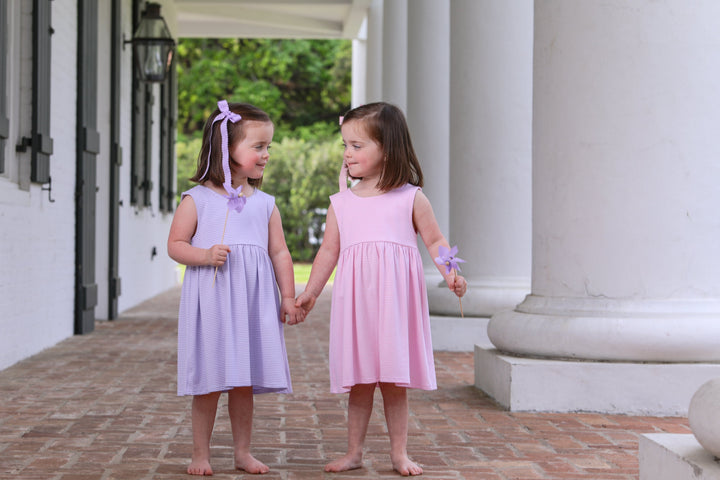 Isabella Dress - Lavender Girl Dress Trotter Street Kids 