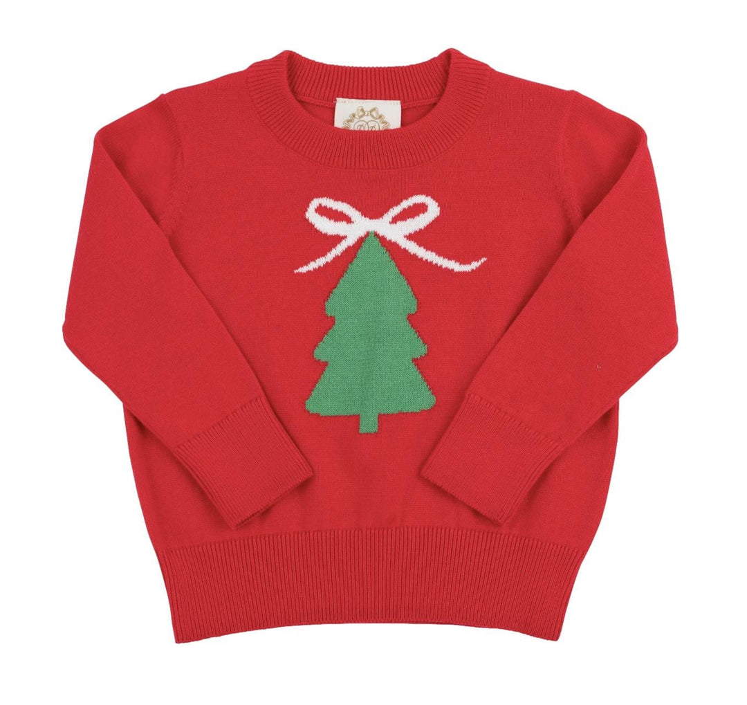 Isabelle's Intarsia Sweater - Christmas Tree Girl Sweater Beaufort Bonnet 
