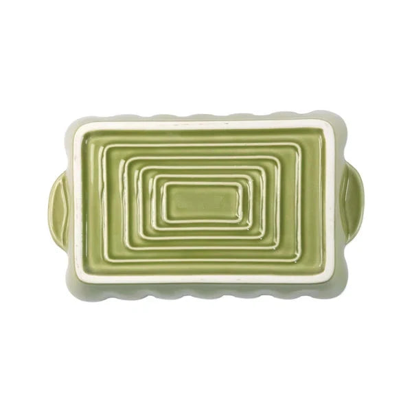 Italian Bakers Small Rectangular Baker - Green Bakeware Vietri 