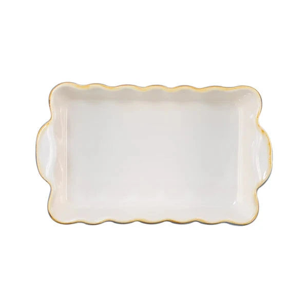 Italian Bakers Small Rectangular Baker - Green Bakeware Vietri 