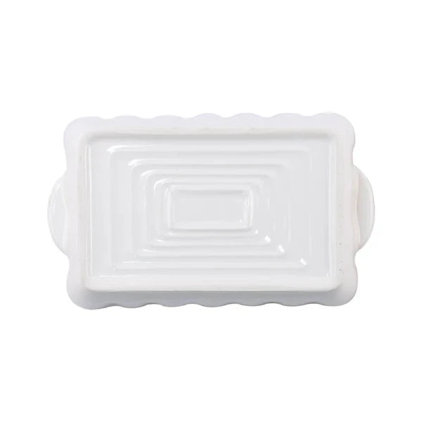 Italian Bakers Small Rectangular Baker - White Bakeware Vietri 