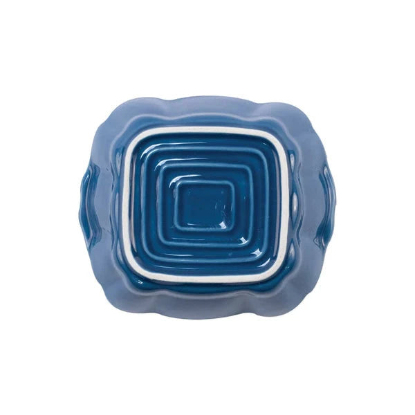Italian Bakers Small Square Baker - Blue Bakeware Vietri 