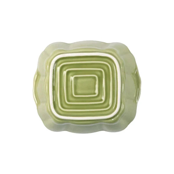 Italian Bakers Small Square Baker - Green Bakeware Vietri 