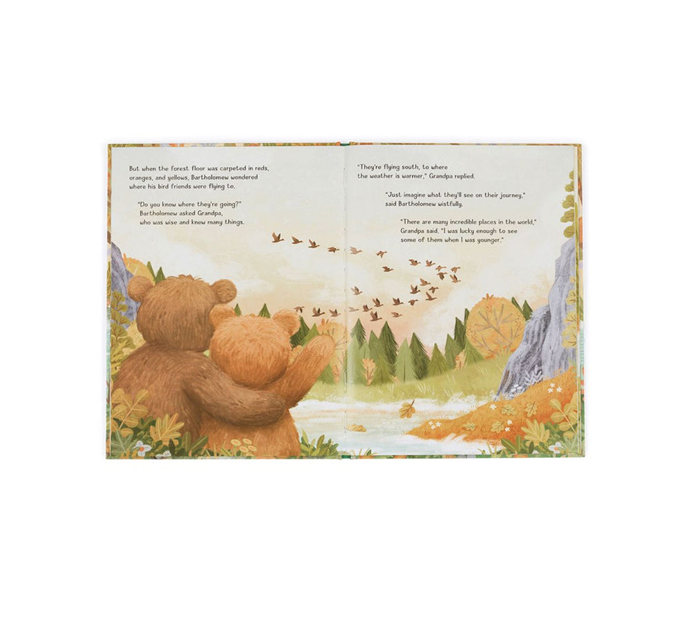 It's a Big World Bartholomew Book Book JellyCat 