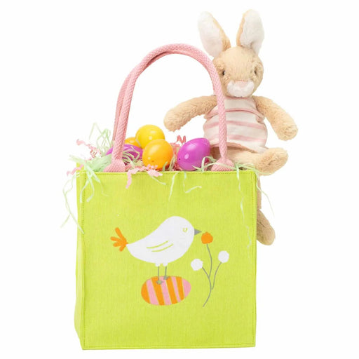 Itsy Bitsy Gift Bag - Easter Chick Gift Bag Rock Flower Paper 