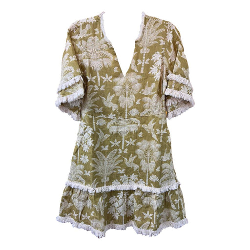 Ivy Linen Dress - Sugar Mill Palms Womens Dress Spartina 