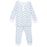Jack Pajama Set - Bunny Hop Blue Boy Pajamas Lila & Hayes 