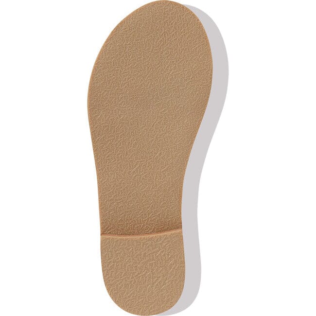 Jack Rogers Girls Lauren Flat Sandals - Platinum Children Shoes Jack Rogers 