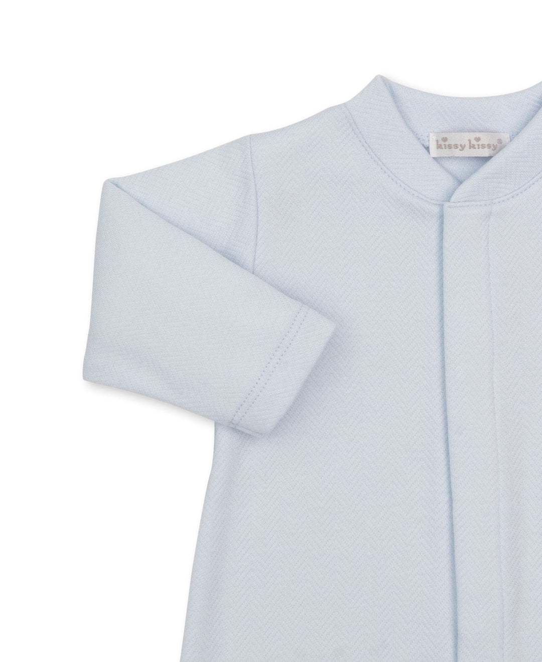 Jacquard Converter Gown - Light Blue Boy Converter Gown Kissy Kissy 