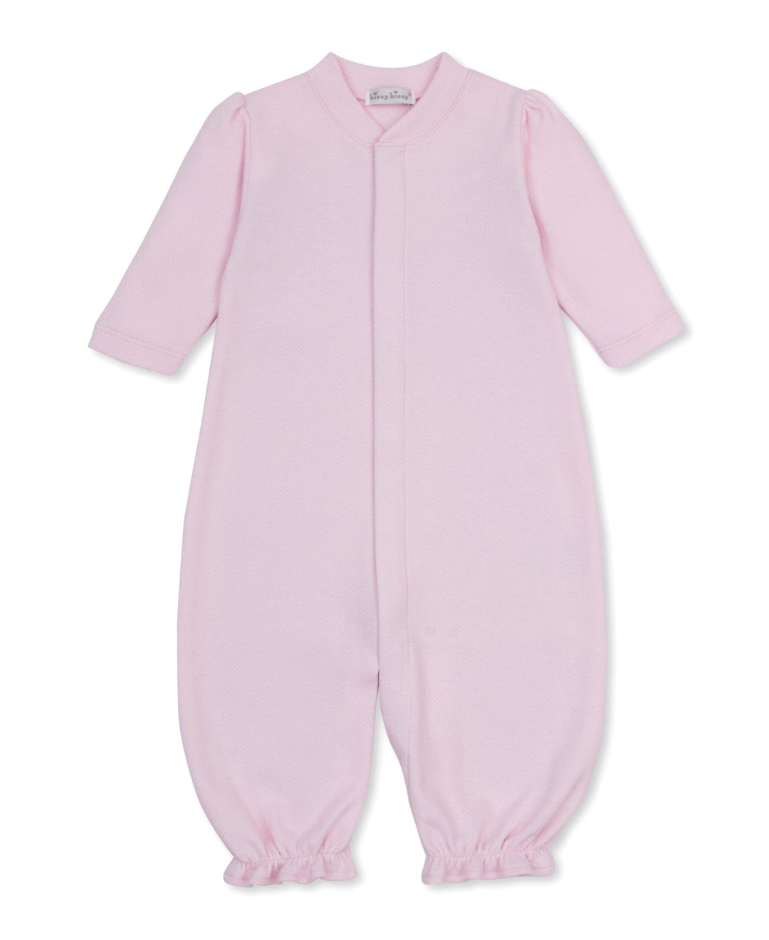 Jacquard Converter Gown - Pink Girl Converter Gown Kissy Kissy 