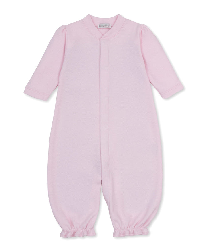 Jacquard Converter Gown - Pink Girl Converter Gown Kissy Kissy 