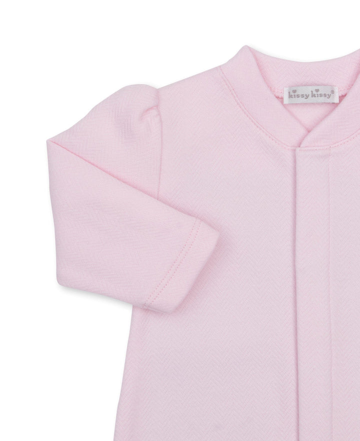 Jacquard Converter Gown - Pink Girl Converter Gown Kissy Kissy 