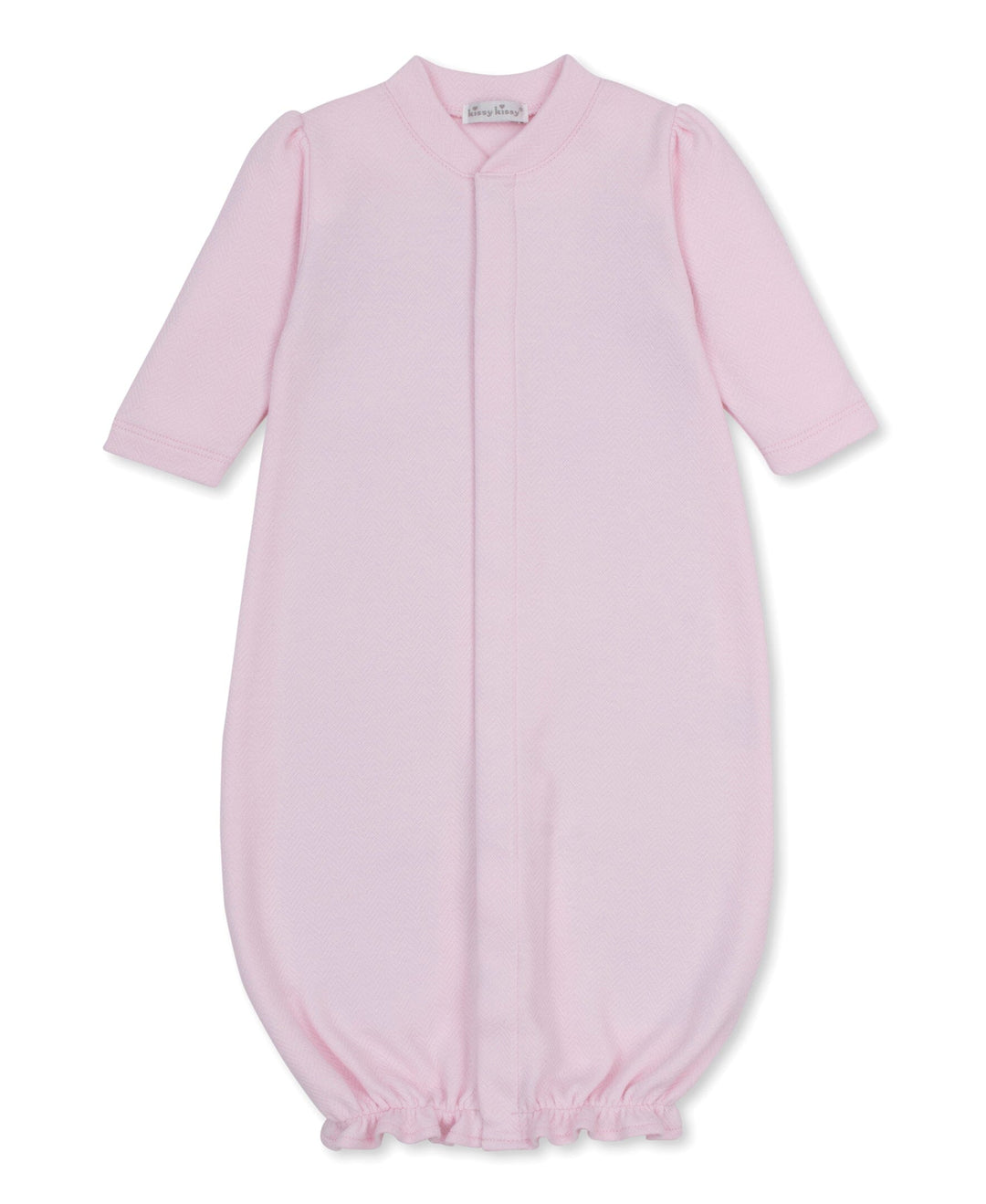 Jacquard Converter Gown - Pink Girl Converter Gown Kissy Kissy 
