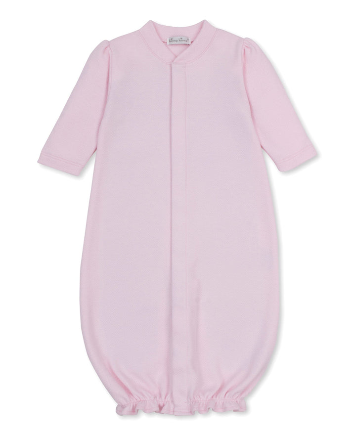 Jacquard Converter Gown - Pink Girl Converter Gown Kissy Kissy 