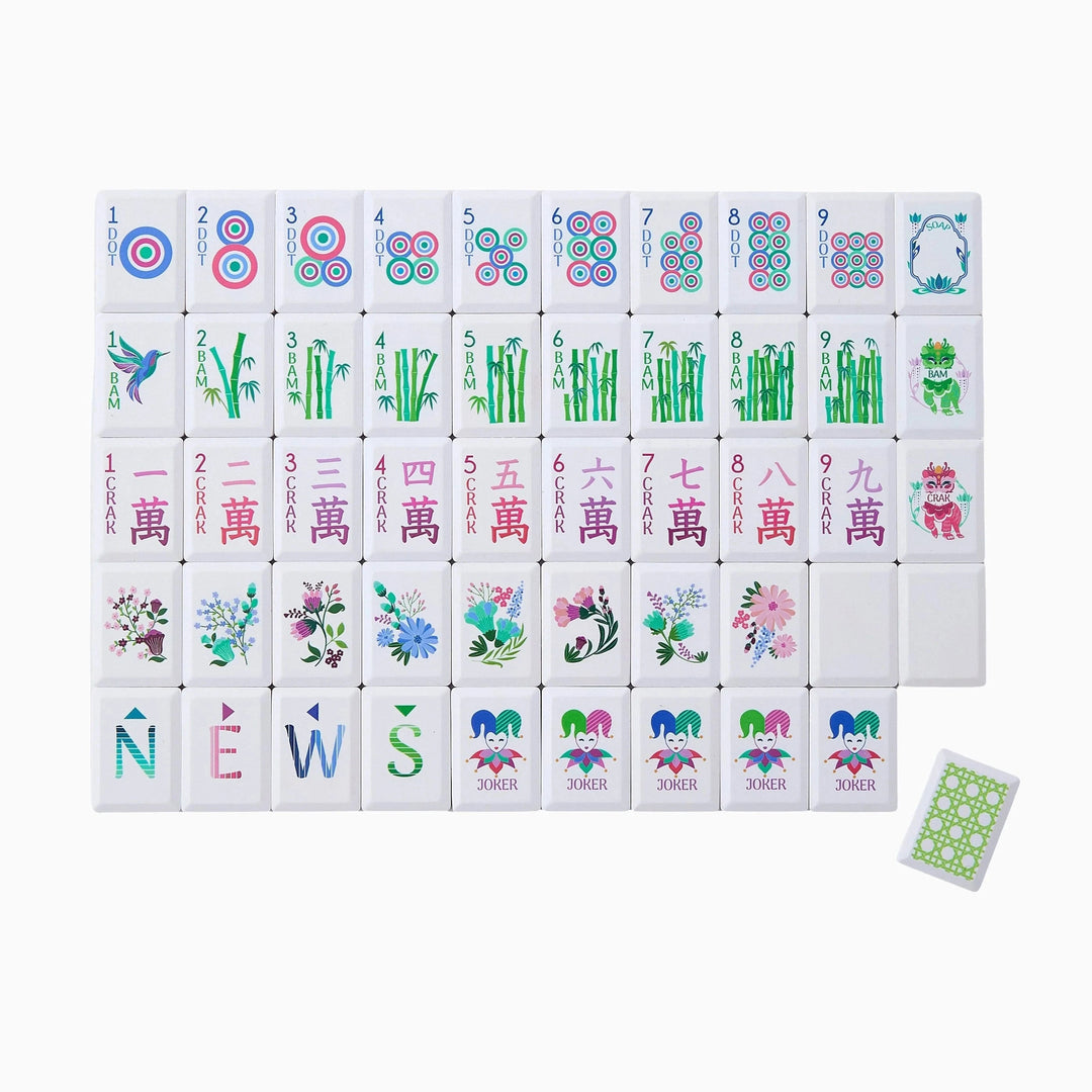 Jardin Debutante Tile Set Game Oh My Mahjong 