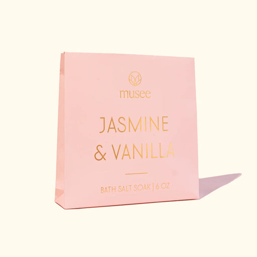 Jasmine and Vanilla Mini Salt Soak Bath Bomb Musee 