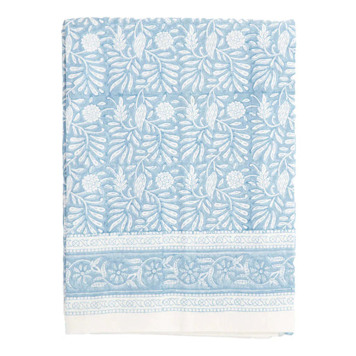 Jasmine Tablecloth 60" x 120" Blue Table Cloth Amanda Lindroth 