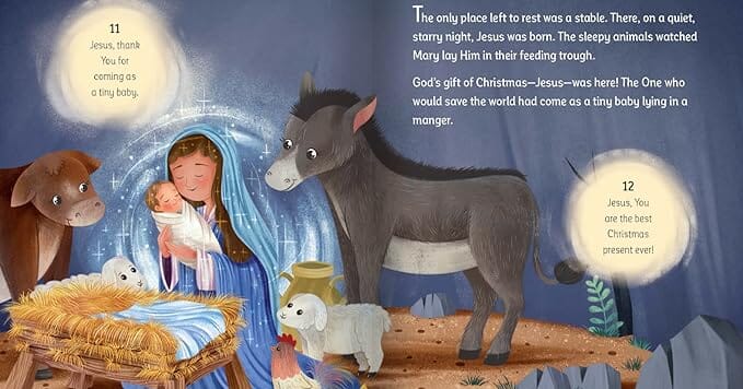 Jesus Calling: Advent and Christmas Prayers Book Harper Collins 