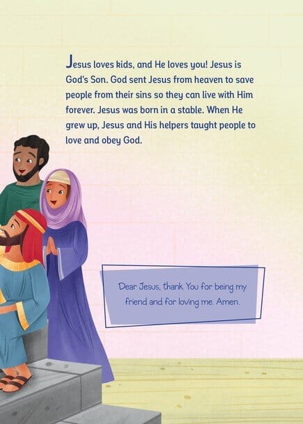 Jesus Calling Easter Prayers for Kids Book Harper Collins 