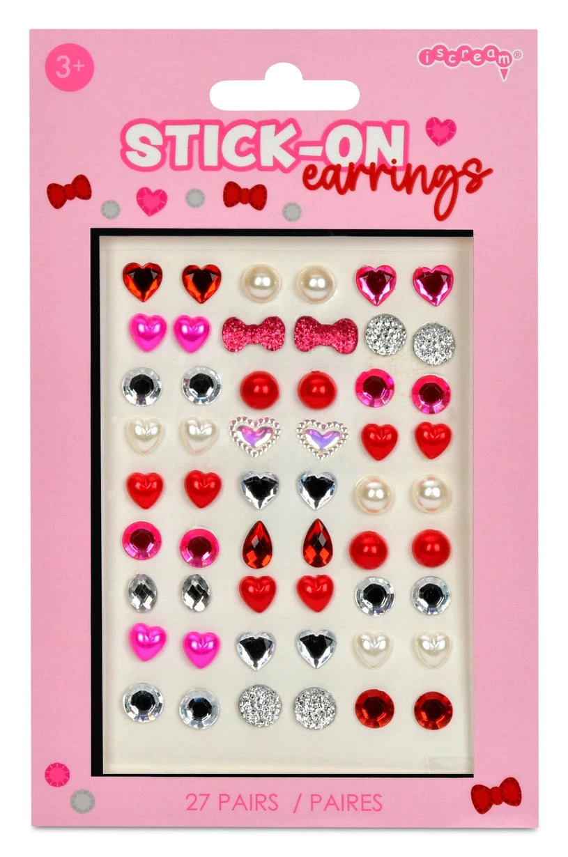 Jeweled Stick On Earrings Girl Earrings Iscream 