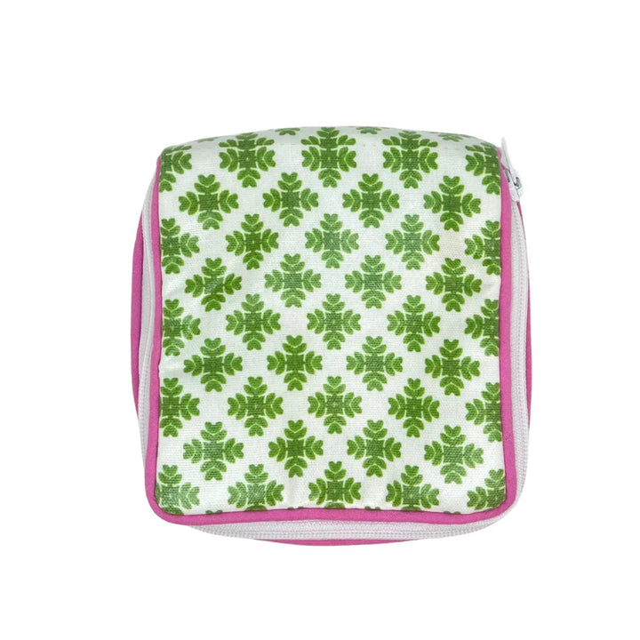 Jewelry Case - Brushstrokes Green Jewelry Case Laura Park Design 
