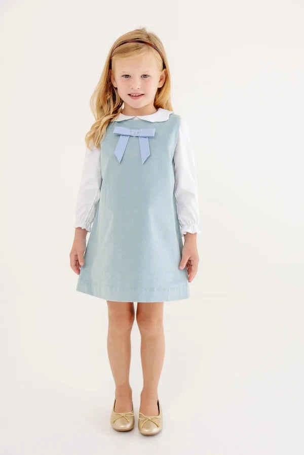 Jilly Jumper Corduroy - Old Greenwich Green Girl Dress Beaufort Bonnet 