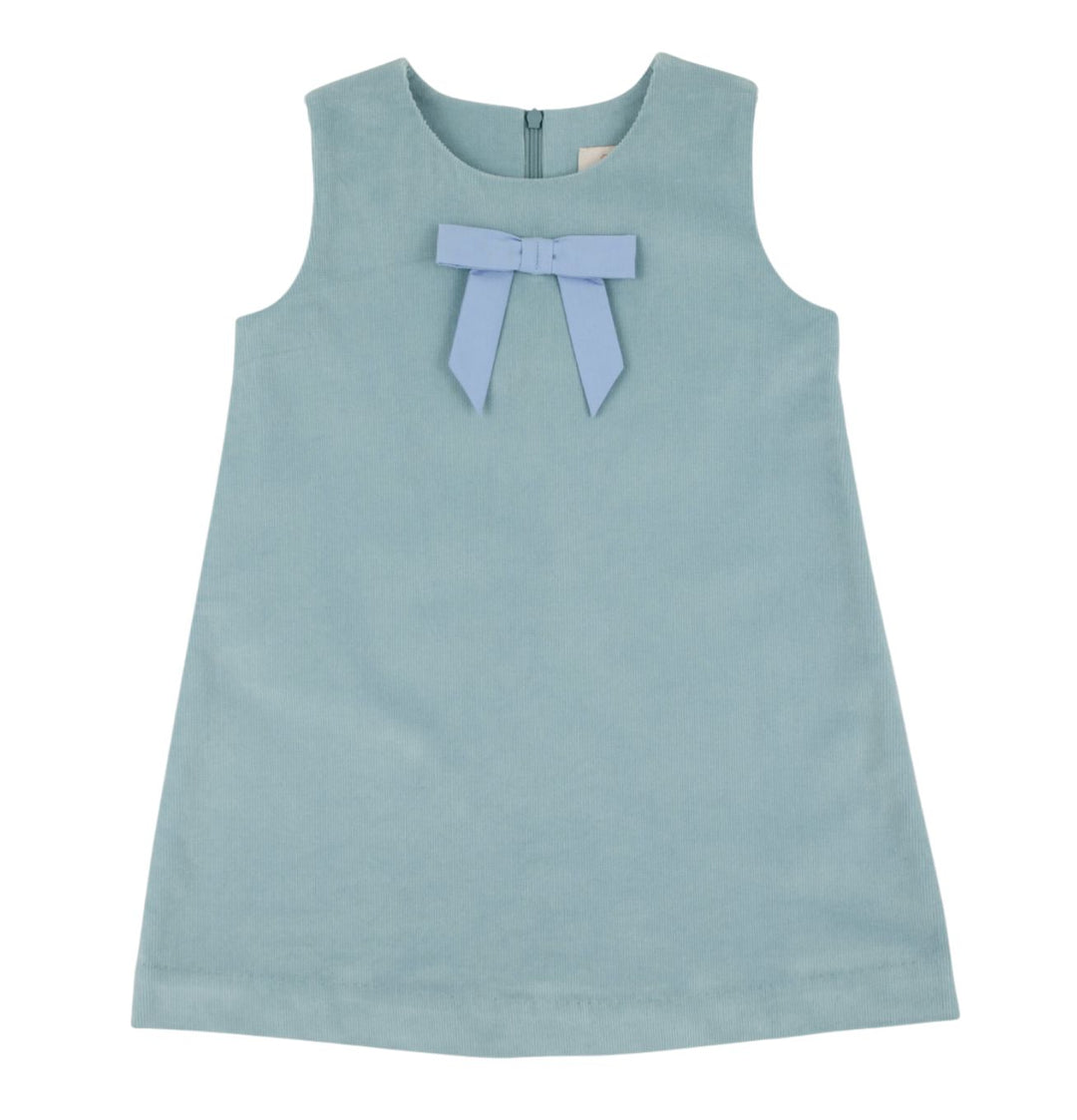 Jilly Jumper Corduroy - Old Greenwich Green Girl Dress Beaufort Bonnet 