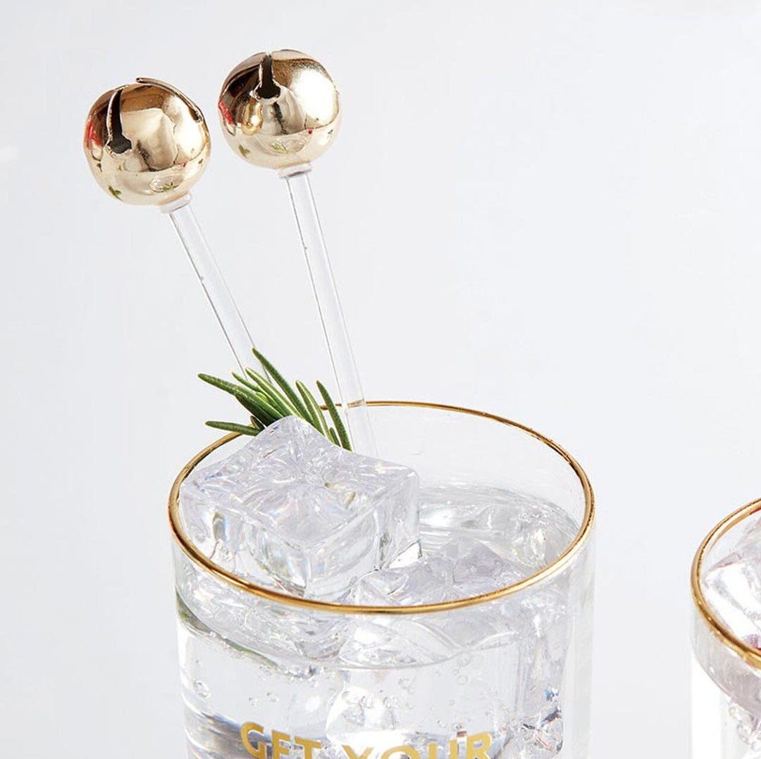 Jingle Bell Stir Sticks Stir Sticks Creative Brands - Santa Barbara Design Studio 