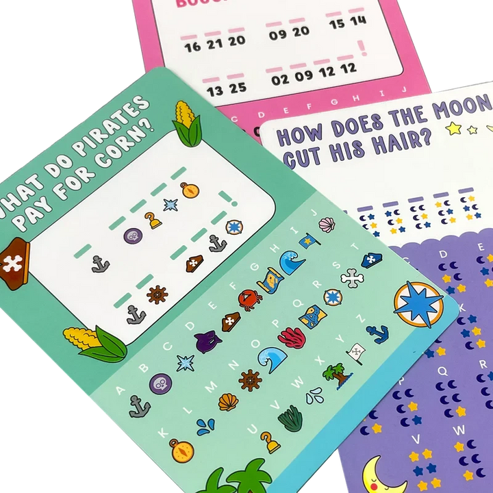 Joke Decoder Activity Cards Activity Toy Ooly 