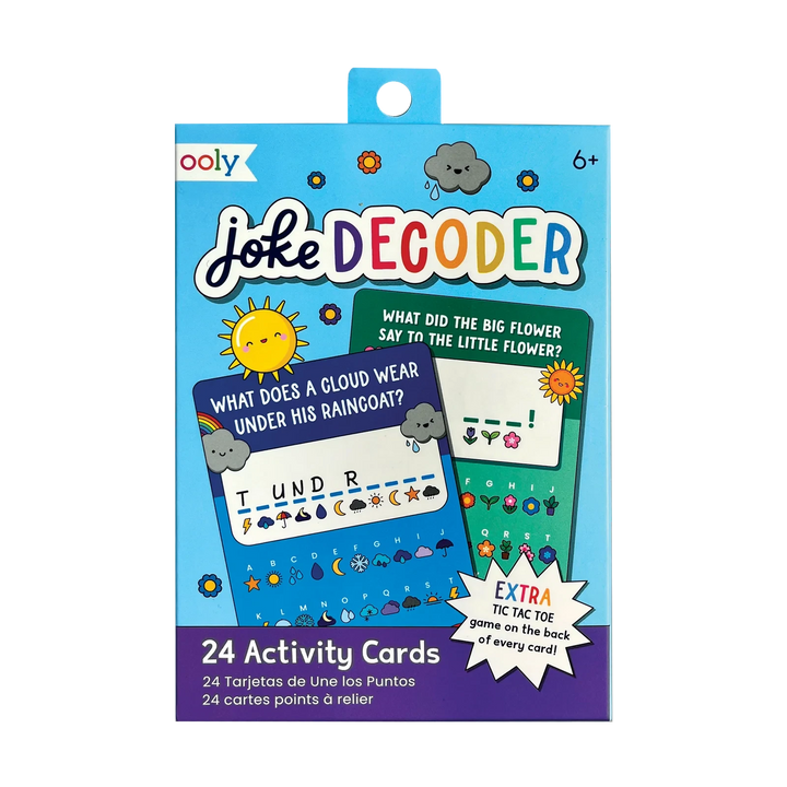Joke Decoder Activity Cards Activity Toy Ooly 