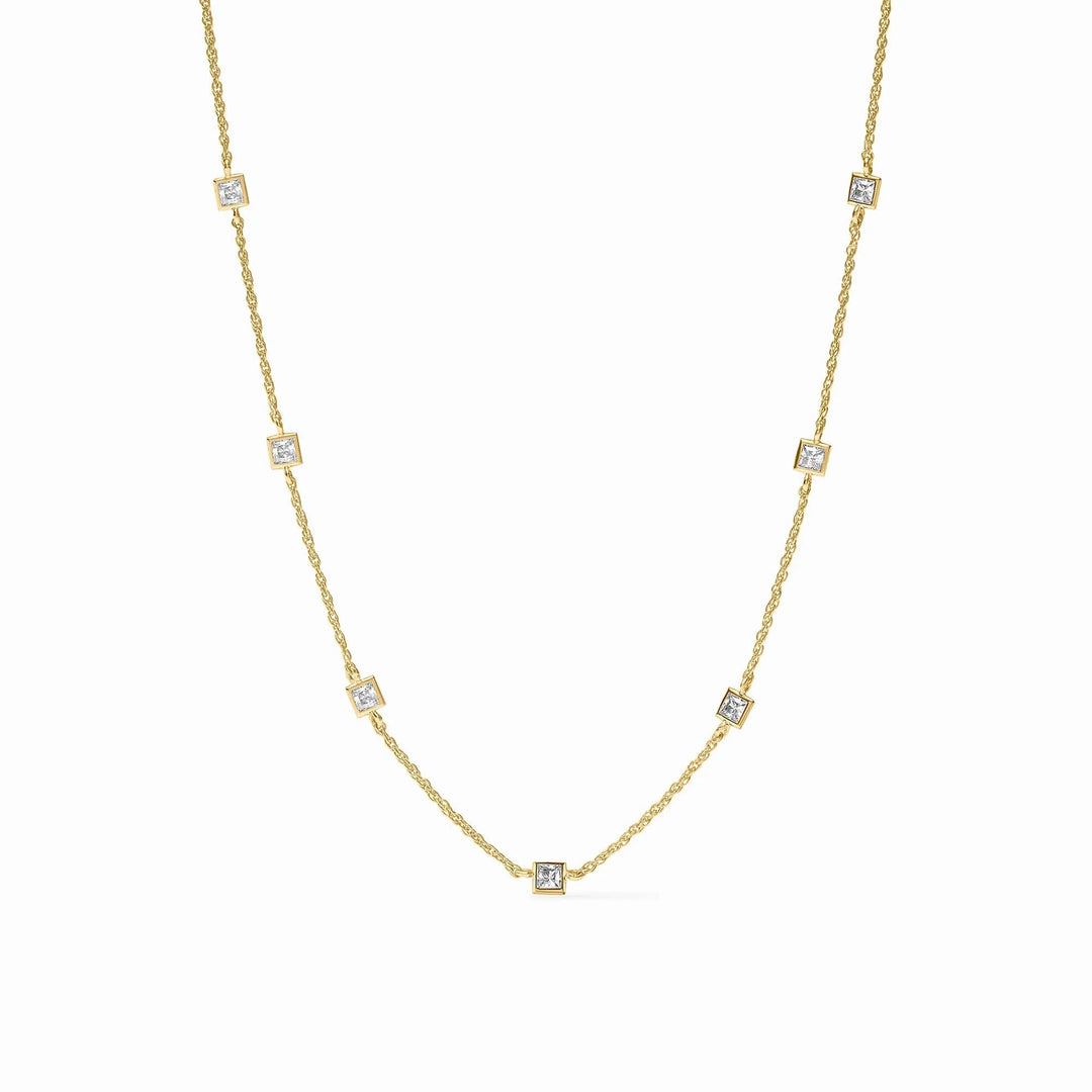 Jolie Delicate Station Necklace Womens Necklace Julie Vos 