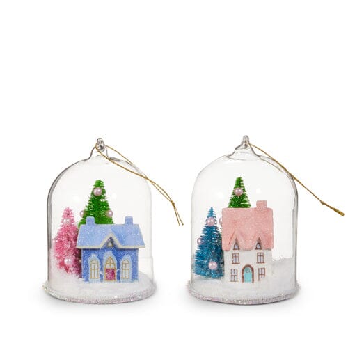 Jolly House Cloche Ornaments Christmas Ornament RAZ 