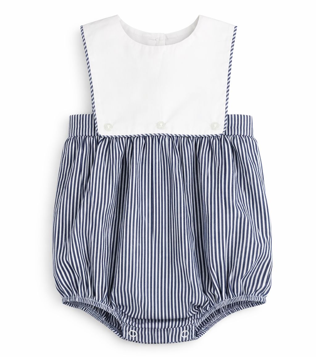 Joseph Bubble - Navy Stripes Boy Bubble Baby Blessings 