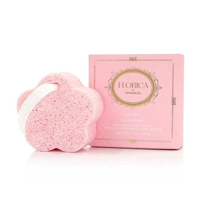 Jude Rose Florica Body Buffer Bath Soap Spongelle 
