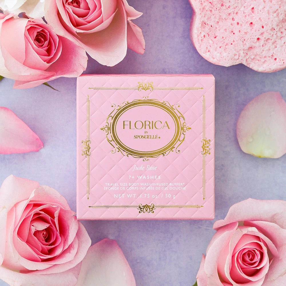 Jude Rose Florica Spongette Bath Soap Spongelle 