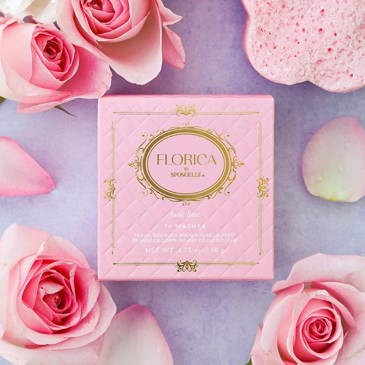 Jude Rose Florica Spongette Bath Soap Spongelle 
